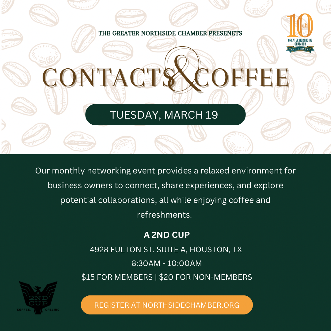 Contacts & Coffee - March 2024