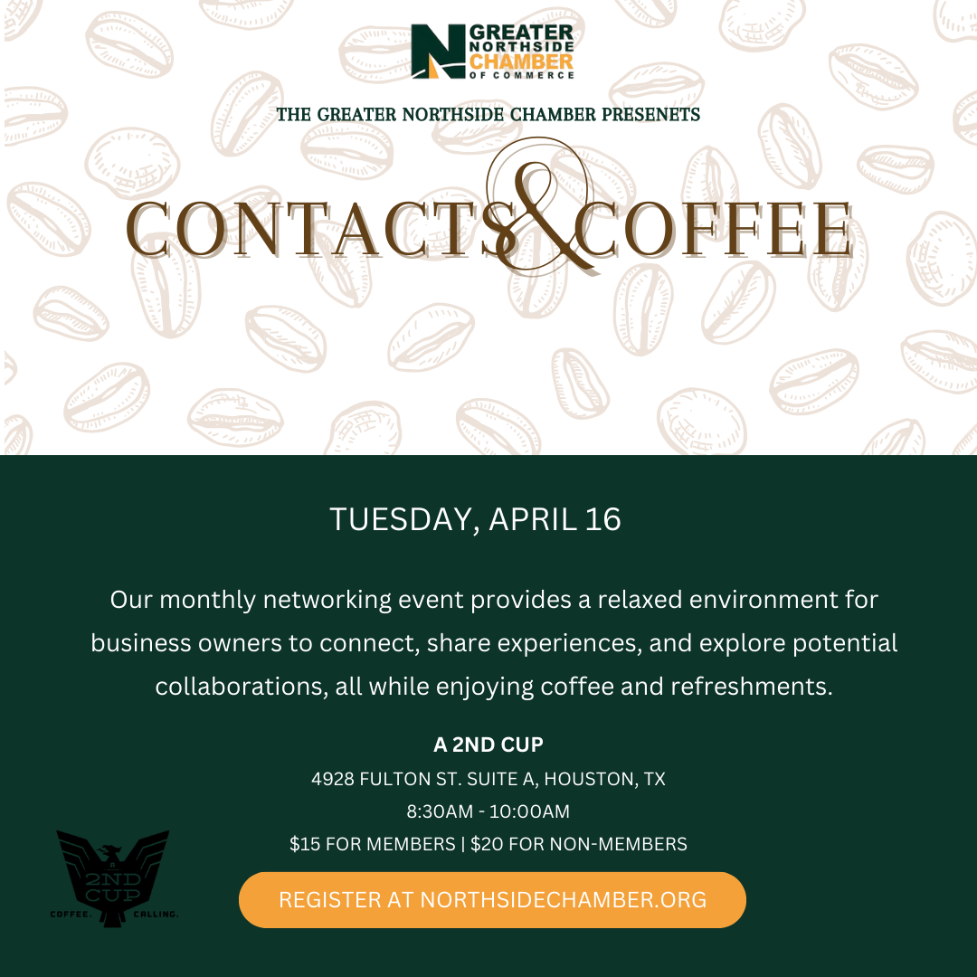 Contacts & Coffee - April 2024