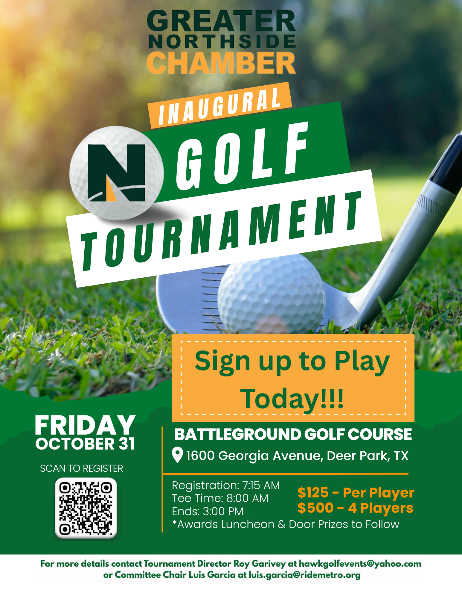 Northside Inaugural Golf Tournament 2025