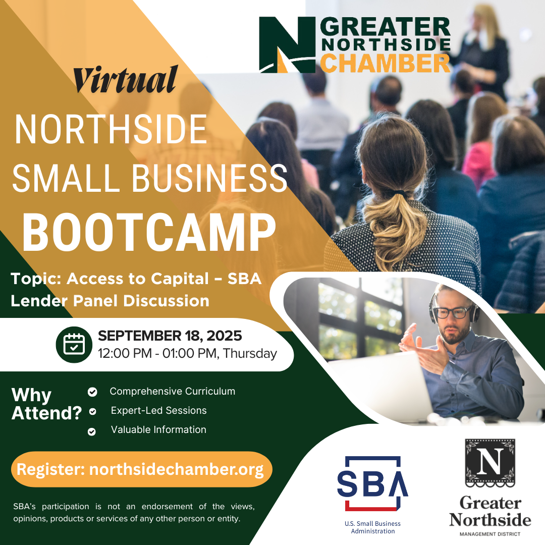 Northside Small Business Bootcamp - Sept